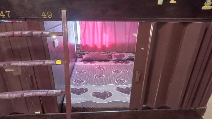 Petra Cabin Hostel Вади Муса Экстерьер фото